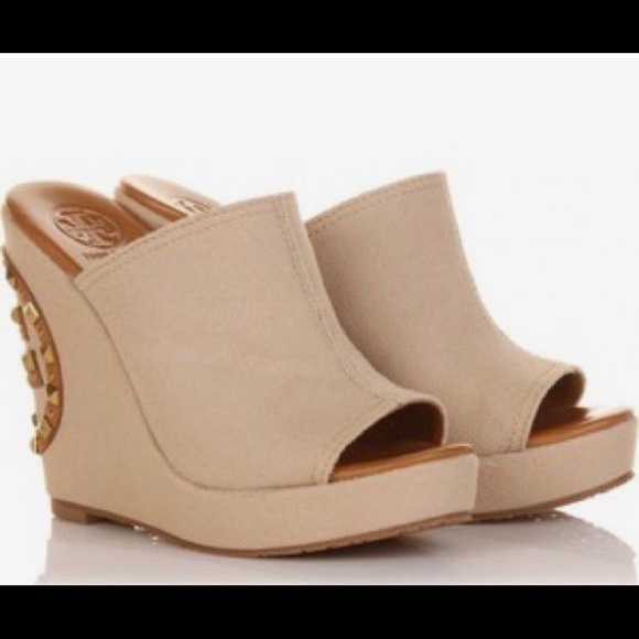 Tory Burch Shoes - Tory Burch Meredith Mule Wedge